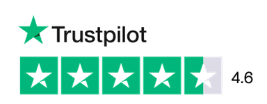 Trustpilot 4.6 rating