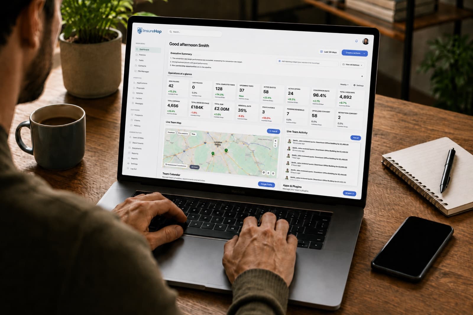 Seamless data migration to InsureHop