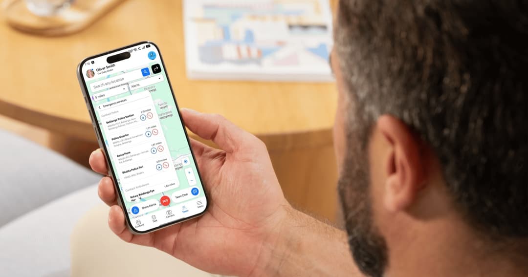 White-labelled InsureHop app on a phone